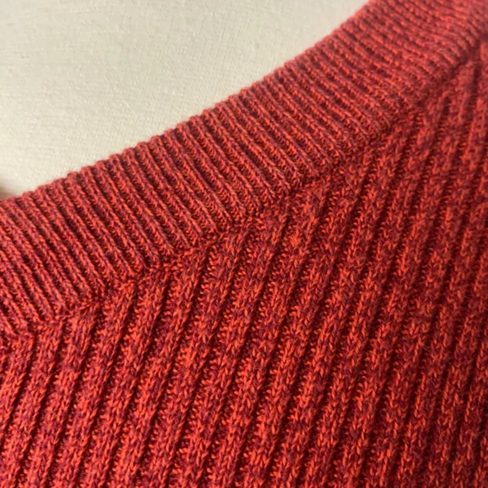 Reference Point Size Medium Petite Orange Red Cot… - image 3